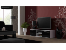 Cama TV stand SOHO 140 white/black gloss