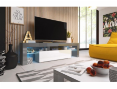 Cama TV stand TORO 158 grey/white gloss