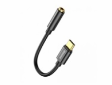 Adaptér USB Baseus L54 USB-C - Jack 3,5 mm Čierny (6953156297845)