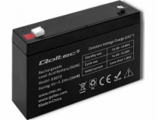 Qoltec 53072 AGM battery | 6V | 7.2 Ah