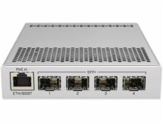 Switch Mikrotik CRS305-1G-4S+IN Dual Boot (SwitchOS, RouterOS) L5, 4x SFP+