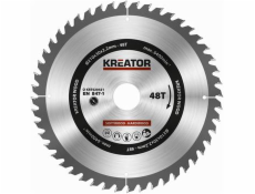 Pilový kotouč Kreator KRT020421 na dřevo 210mm, 48T