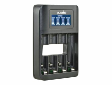 Nabíječka Jupio USB 4-slots Battery Fast Charger LCD pro 1 až 4ks AA/ AAA baterií