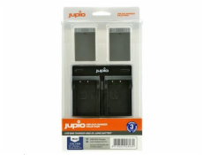 Set Jupio 2x baterie PS-BLS5 / PS-BLS50 - 1210 mAh a duální nabíječka pro Olympus