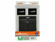 Set Jupio 2x NP-W126 - 1260 mAh + Dual charger pro Fujifilm