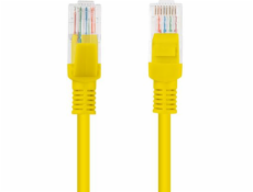 Lanberg Patchcord, Cat6, Neverejný, 15m, žltý (PCU6-10CC-1500)