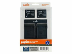 Set Jupio 2x DMW-BLG10 - 900 mAh + USB duální nabíječka