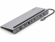 Belkin INC004BTSGY notebook dock/port reproduktory Wired USB 3.2 Gen 1 (3.1 Gen 1) Type-C Black Grey