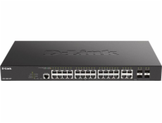 D-LINK 28-Port Gigabit PoE Managed Switch