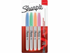 Sharpie 2065402 permanent marker Fibre tip Blue  Green  Orange  Pink 4 pc(s)