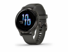 Hodinky Garmin Venu2S Slate/Black Band