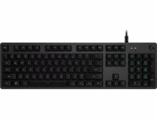 LOGITECH G512 Carbon RGB Mechanical Gaming Keyboard - GX Blue Click - CARBON - US INTL (US)