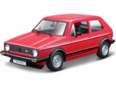 Kovový model Volkswagen Golf Mk1 GTI 1979 Červená 1/24