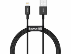 Baseus CALYS-A01 Superior Fast Charging Dátový Kábel USB to Lightning 2.4A 1m Black