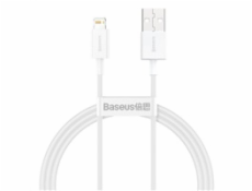 Baseus Dátový kábel Superior Series USB/Lightning 1m (2.4 A) biela