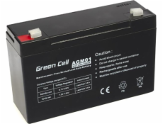 Green Cell AGM Battery 6V 12Ah - Battéria - 12.000 mAh Sealed Lead Acid (VRLA)