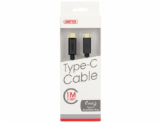 USB TYP-C TO microUSB 2.0 kábel; 1 m; Y-C473BK