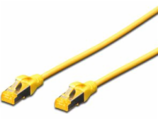 Digitus CAT 6A S-FTP patch cable, Cu, LSZH AWG 26/7, length 2 m, color yellow