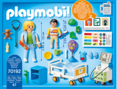 Playmobil 70192 Detská nemocničná izba