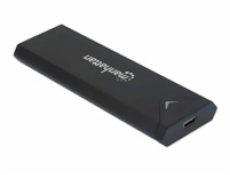 MANHATTAN Paměťový disk Aluminum M.2 NVME SSD Enclosure, Black, Retail Box