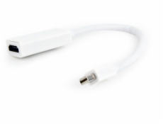 GEMBIRD A-mDPM-HDMIF-02-W Gembird adaptér Mini DisplayPort -> HDMI