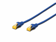 Digitus CAT 6A S-FTP patch cable, Cu, LSZH AWG 26/7, length 3 m, color blue