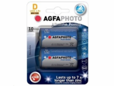 AgfaPhoto Power alkalická baterie LR20/D, blistr 2ks