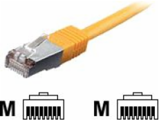 Vybaviť Patchcord, S/FTP, Cat6, PIMF, 0,5 m, žltý (605567)