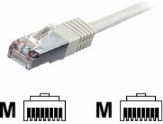 Equip Patchcord, S/FTP, Cat6, LSZH, 40M, White (605540)