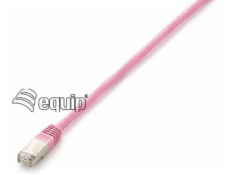 Vybavte 605586 RJ45 Plug Patch Cable na RJ45 Plug S/FTP CAT.6 10,00 m Pink