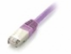 Equip Patchcord Cat6, S/FTP, 1m, fioletowy (605555)