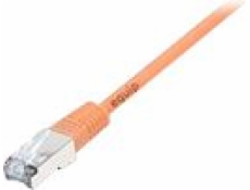 Vybavte 605577 Cat6 Patch Cable Cable RJ45 Konektor na RJ45 Plug Cat. 6 s/ftp hf 0,5 m oranžová