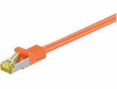 Vybavenie 606601 Patch Cable S/FTP CAT6A 0,25 m Orange