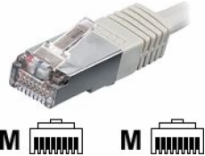 equip 605530 CAT 6 Patchkabel RJ45-Stecker auf RJ45-Stecker CAT 6 S/FTP 30m weiß