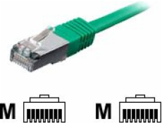 equip 605547 Cat.6 Patchkabel RJ45-Stecker auf RJ45-Stecker Cat. 6  S/FTP 50cm grün