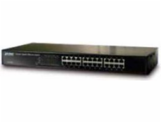 PLANET GSW-2401 Switch 24x 10/100/1000, kov, rackmount, fanless