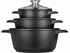 Smile MGK-18 soup pot Black Aluminium