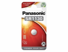 PANASONIC Stříbrooxidové - hodinkové baterie SR-1130EL/1B 1,55V (Blistr 1ks)