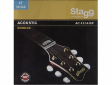 Stagg AC-1254-BR, sada strun pro akustickou kytaru, light