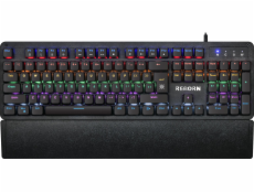 Gaming Keyboard mechanic wired DEFENDER REBORN GK-165DL RAINBOW