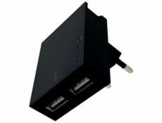 Swissten adaptér SMART IC 2x USB 3A B