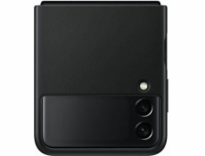 Samsung Leather Cover for Galaxy Z Flip3 Black