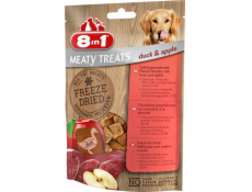 8in1 Dog Freeze Sušený Freeze dried dog treat - kačica a jablko - 50 g