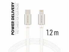 Swissten Kabel Textile Usb-C/Ligh 1,2M S