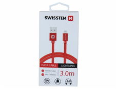 Swissten Kabel Textile Usb/Ligh 3,0 M R