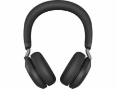 Jabra Evolve2 75 MS Headset BT Over-Ear BLK USB-A + Chargestand