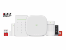 Alarm iGET SECURITY M5-4G Premium Inteligentní zabezpečovací systém 4G LTE/WiFi/Ethernet/GSM, set