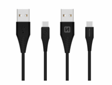 Swissten Datový Kabel Usb-C 3.1 Bk 1,5M