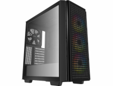 DEEPCOOL skriňa CG540 / ATX / 3x120mm fan / 140mm ARGB fan / 2x USB 3.0 / tvrdené sklo