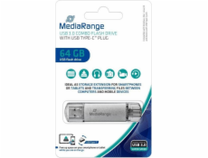 MediaRange Kombo-Speicherstick 64 GB, USB-Stick MR937